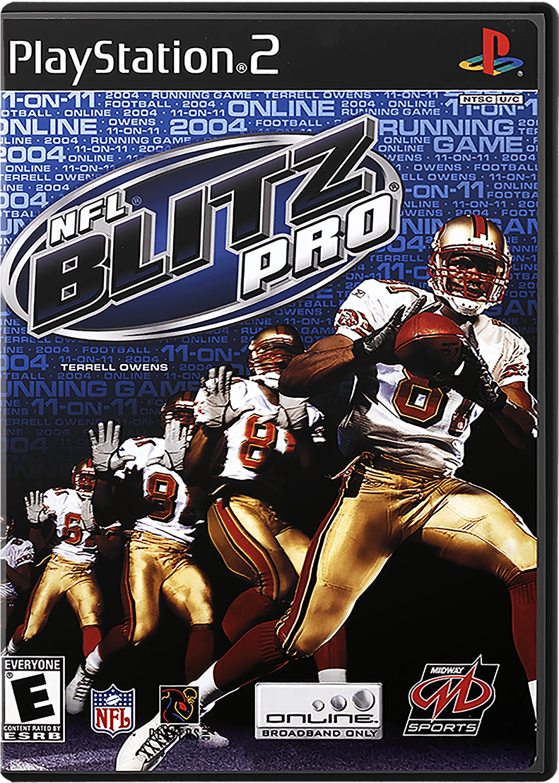 NFL Blitz Pro box art for Playstation 2